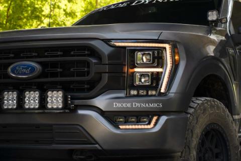 Elite LED Headlights for 2021-2023 Ford F-150 Non-Projector Headlamp Diode Dynamics