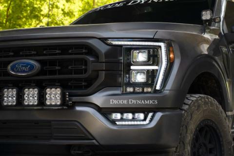 Elite LED Headlights for 2021-2023 Ford F-150 Non-Projector Headlamp Diode Dynamics