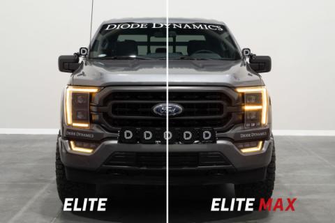 Elite LED Headlights for 2021-2023 Ford F-150 Non-Projector Headlamp Diode Dynamics