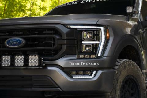 Elite LED Headlights for 2021-2023 Ford F-150 Non-Projector Headlamp Diode Dynamics