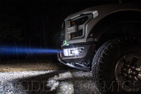 Raptor 2017 Stage Series Fog Kit 12 White Wide Diode Dynamics
