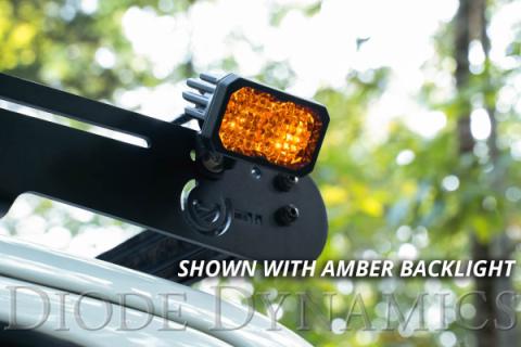 Stage Series 2 Inch LED Pod, Pro Yellow Combo Standard ABL Each