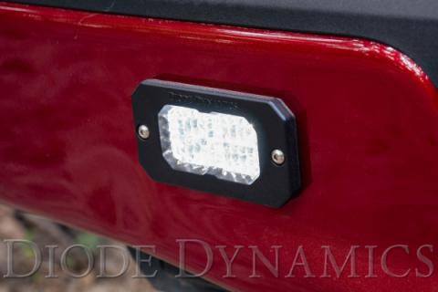 Stage Series 2 Inch LED Pod, Sport White Flood Flush ABL Each