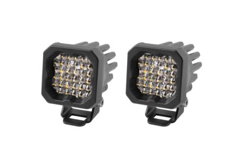 Stage Series C1 LED Pod Sport White Flood Standard RBL Pair Diode Dynamics