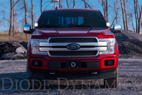 SS3 LED Ditch Light Kit for 2015-2020 Ford F-150/Raptor, Pro White Combo Diode Dynamics