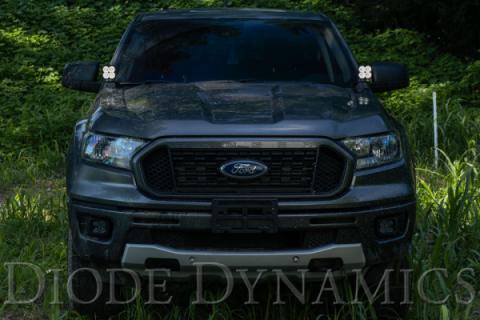 Stage Series 2in LED Ditch Light Kit for 2019-2021 Ford Ranger, Sport Yellow Combo