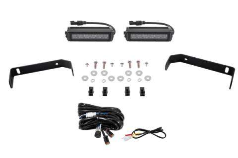 SS6 LED Lightbar Kit for 2019-2021 Ford Ranger, White Driving