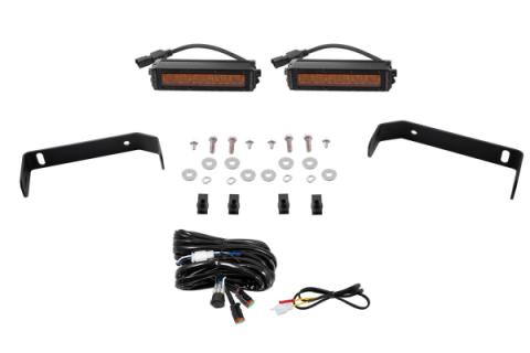 SS6 LED Lightbar Kit for 2019-2021 Ford Ranger, Amber Driving