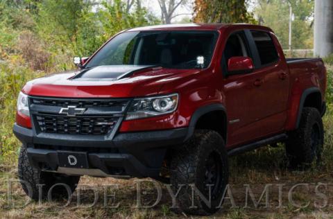 SS3 LED Ditch Light Kit for 2015-2021 Chevrolet Colorado, Sport White Combo Diode Dynamics
