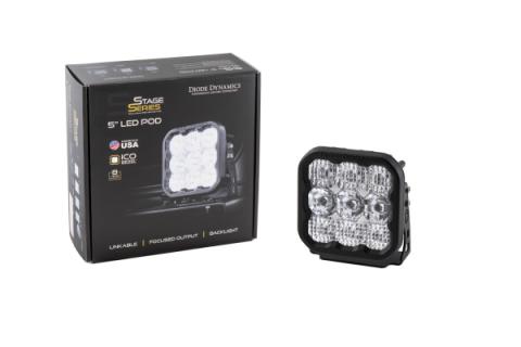 SS5 LED Pod Sport White Combo Single Diode Dynamics