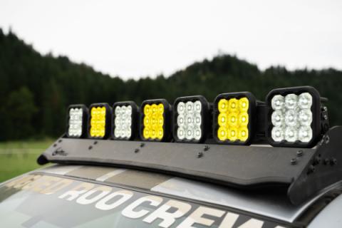 SS5 Sport Universal CrossLink 7-Pod Lightbar White Combo Diode Dynamics