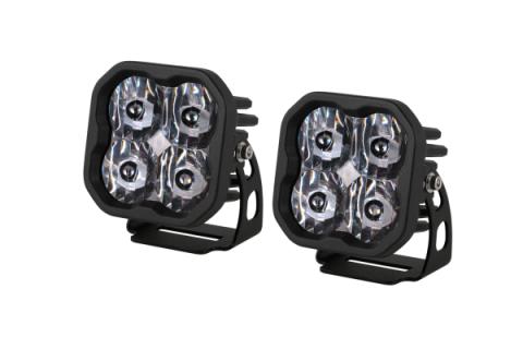 SS3 Sport ABL White SAE Driving Standard Pair Diode Dynamics