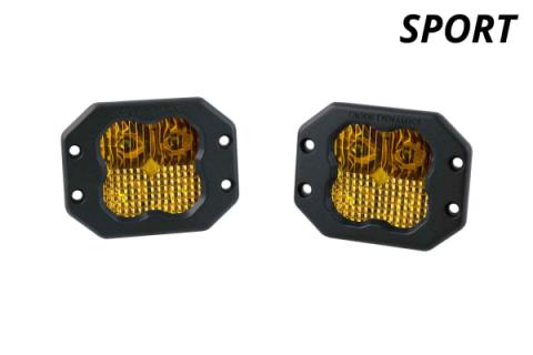SS3 Sport ABL Yellow Driving Flush Pair Diode Dynamics