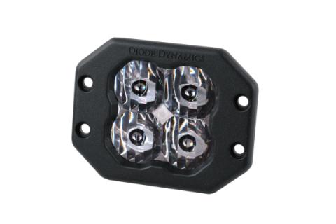 SS3 Pro ABL White SAE Driving Flush Single Diode Dynamics