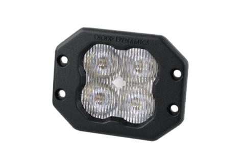 SS3 Pro ABL White SAE Fog Flush Single Diode Dynamics