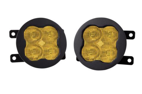 SS3 LED Fog Light Kit for 2016 Nissan Titan XD Yellow SAE Fog Max w/ Backlight Diode Dynamics