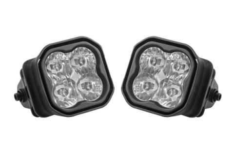 SS3 LED Fog Light Kit for 2015-2020 Ford F-150 Yellow SAE Fog Sport w/ Backlight Diode Dynamics