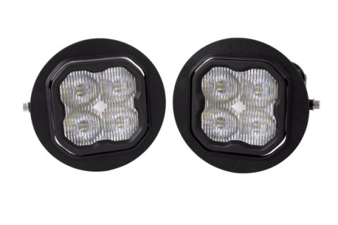 SS3 LED Fog Light Kit for 2005-2011 Toyota Tacoma White SAE Fog Sport w/ Backlight Diode Dynamics
