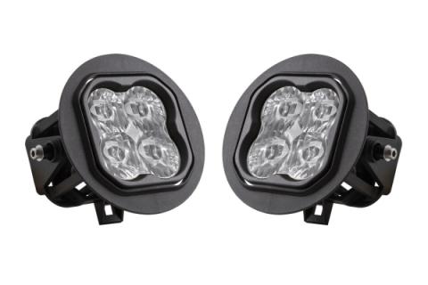 SS3 LED Fog Light Kit for 2008-2010 Dodge Viper Yellow SAE Fog Max w/ Backlight Diode Dynamics