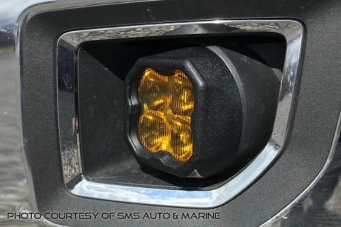 SS3 LED Fog Light Kit for 2007-2013 Chevrolet Avalanche Yellow SAE Fog Max w/ Backlight Diode Dynamics
