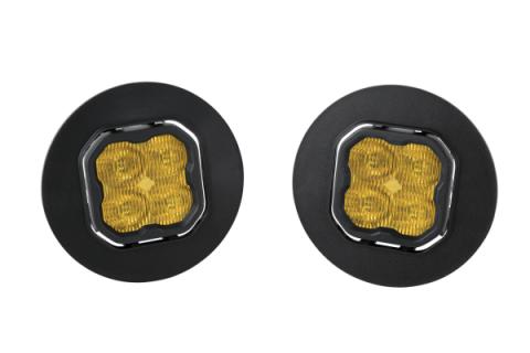 SS3 LED Fog Light Kit for 2007-2013 GMC Sierra 1500 Yellow SAE Fog Max w/ Backlight Diode Dynamics