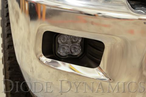 SS3 Sport Type Ram Horiz Kit ABL White SAE Fog Diode Dynamics