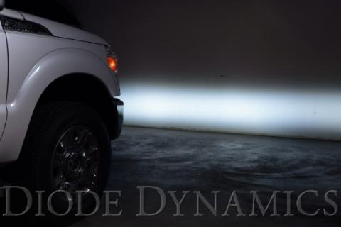 SS3 LED Fog Light Kit for 2011-2016 Ford Super Duty F-250/F-350 Yellow SAE Fog Pro w/ Backlight Diode Dynamics