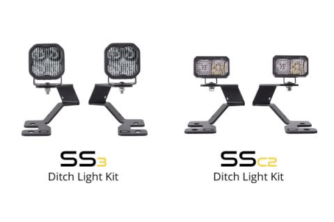 Ditch Light Brackets for 2021 Ford Bronco Sport Diode Dynamics