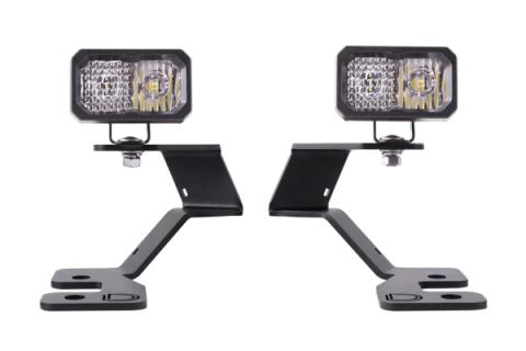 Stage Series 2in LED Ditch Light Kit for 2021 Ford Bronco Sport, Pro White Combo Diode Dynamics