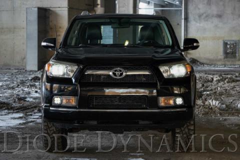 SS3 LED Fog Light Kit for 2010-2013 Toyota 4Runner, Yellow SAE Fog Pro with Backlight Diode Dynamics