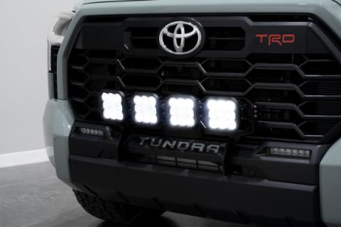 SS5 Grille CrossLink Lightbar Kit for 2022 Toyota Tundra Pro White Combo Diode Dymanics