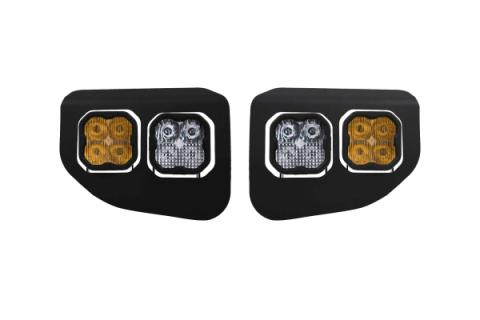 Stage Series Fog Pocket Mounting Brackets for 2020-2022 Ford Super Duty Diode Dynamics