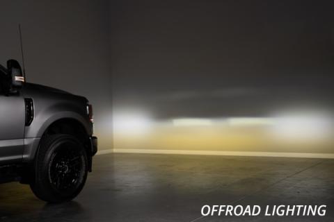 SS3 LED Fog Pocket Kit for 2020-2022 Ford Super Duty, White Pro Diode Dynamics