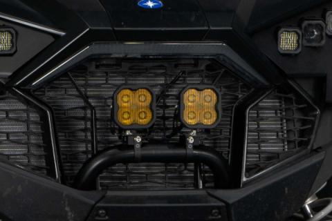 SS3 LED Bumper 1.75 Inch Roll Bar Kit, Sport White SAE Fog (Pair) Diode Dynamics