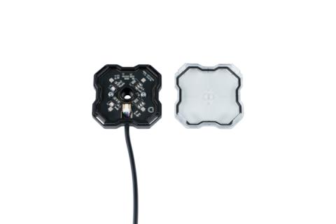 RGBW Rock Light Installer Magnet Mount Kit w/Controller (4-pack)