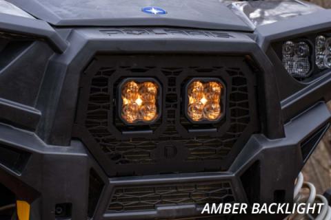 Stage Series LED Grille Kit for 2014-2018 Polaris RZR XP, Sport White Fog Diode Dynamics