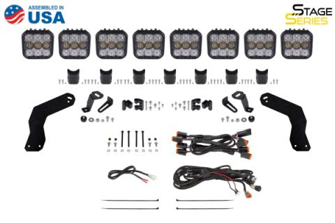 Stage Series Roof Bracket Kit for 2017-2024 Can-Am Maverick X3 Diode Dynamics