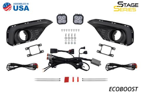 SS3 Add-On Fog Lamp Kit for 2024 Ford Mustang GT White Pro Diode Dynamics