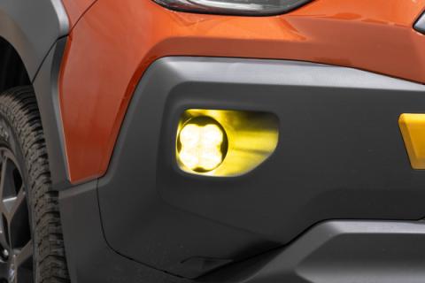 SS3 SAE/DOT Type Y Fog Light Kit Cool White (6000K) Sport (14.5 watts) White SAE Fog Diode Dynamics