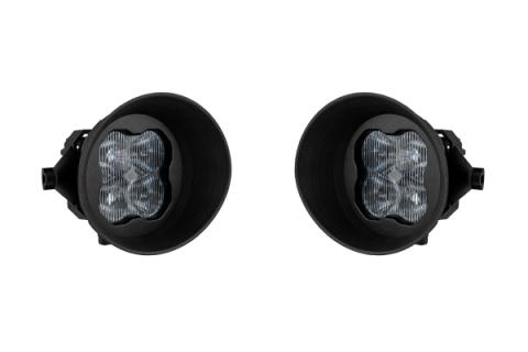 SS3 SAE/DOT Type TS Fog Light Kit Cool White (6000K) Pro (36 watts) White SAE Fog Diode Dynamics