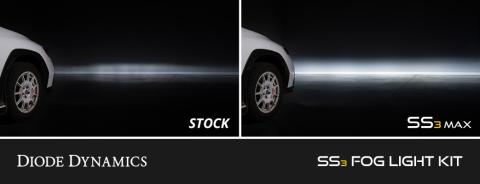 SS3 SAE/DOT Type Rav4 Fog Light Kit Yellow (3000K) Sport (14.5 watts) Yellow SAE Fog Diode Dynamics