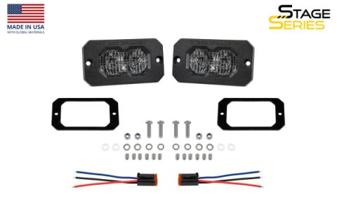 C2 2.0 Max White Combo/Driving Flush RBL (Pair) Diode Dynamics