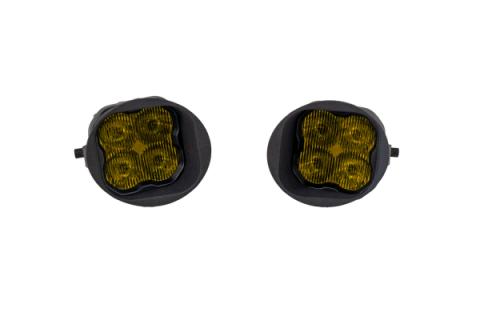 SS3 Pro Honda Element LED Fog Light Kit, Yellow SAE Fog Diode Dynamics