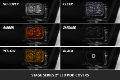 C2 2.0 LED Pod Cover Black Diode Dynamics