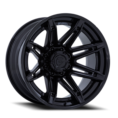 Aluminum Wheels 22X12 Brawl FC401MX 6 On 135 Matte Black/Gloss Black Lip 87.1 Bore -44 Offset Fuel Off Road Wheels