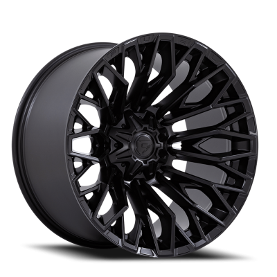 Aluminum Wheels 22X10 Strike FC865 MX 5 On 127/5 On 139.7 Blackout 87.1 Bore -18 Offset Fuel Off Road Wheels