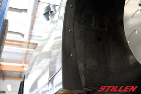 Nissan GT-R Mud Flap Kit Front &amp; Rear For 09-12 Nissan GT-R Stillen
