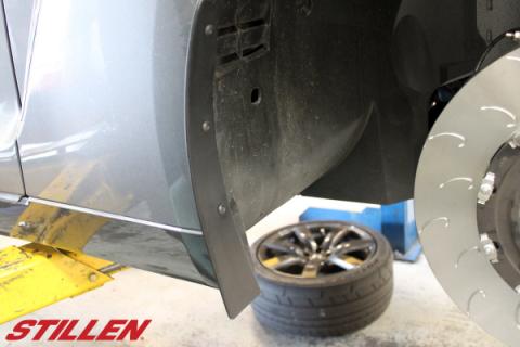 Nissan GT-R Mud Flap Kit Front &amp; Rear For 09-12 Nissan GT-R Stillen