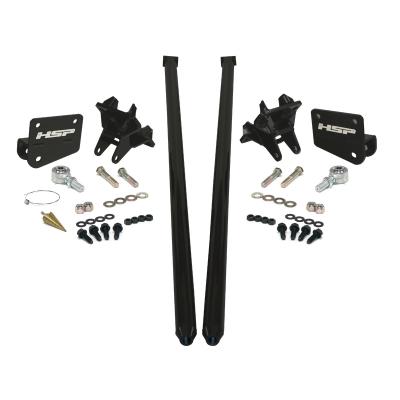 HSP Traction Bars For 2011-2017 Ford Powerstroke 6.7 Liter F350 DRW Extended Cab Short Bed-RAW