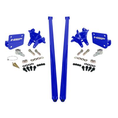 HSP Traction Bars For 2011-2017 Ford Powerstroke 6.7 Liter F350 DRW Crew Cab Long Bed Illusion Blueberry